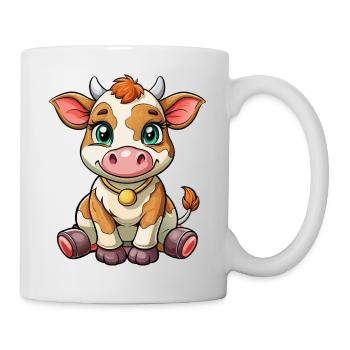 Baby cow - Mug - white - Right