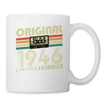 Original 1986 Vintage Vintage Birthday Retro - Mug - white - Right