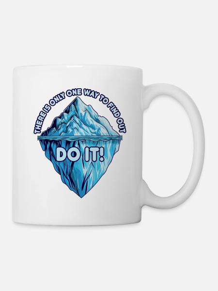 Eisberg Inspiration Tu Es - Tasse - Weiß