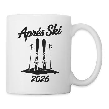 APRES SKI 2026 Winter Holiday Piste Party - Mug - white - Right