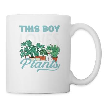 This Boy Loves Plants Plant Lover - Mug - white - Right