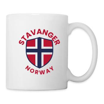 Stavanger Crest Norway - Mug - white - Right