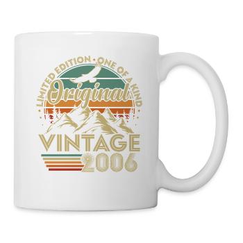 Original 2006 Vintage Vintage Anniversary Rétro - Mug blanc - blanc - Droite