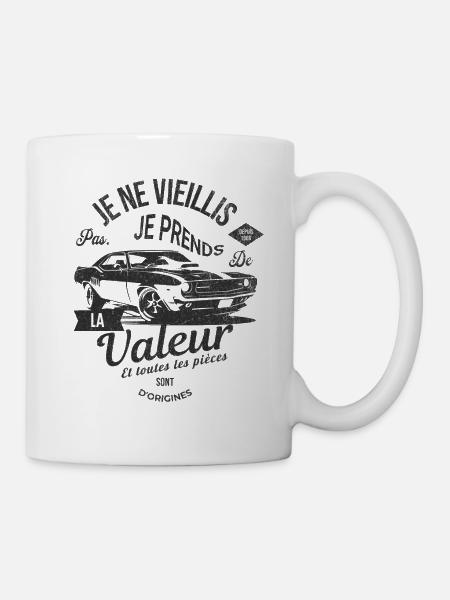 Jubiläums-Oldtimer 1966 - Tasse - Weiß