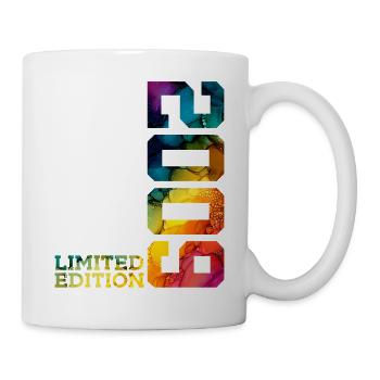 ÉDITION LIMITÉE 2009 17 ANS 17E ANNIVERSAIRE - Mug blanc - blanc - Droite