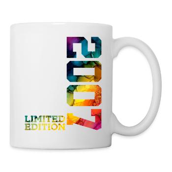 ÉDITION LIMITÉE 2007 19 ANS 19E ANNIVERSAIRE - Mug blanc - blanc - Droite