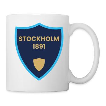 Stockholm 1891 Shield Design - Mug - white - Right