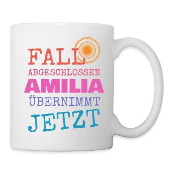 Cadeau pour Amilia - Mug blanc - blanc - Droite