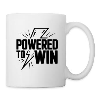 Powered to Win - Mug - white - Right