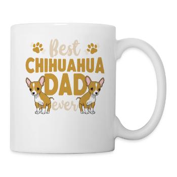 Chihuahua Chihuahueño Dad Best - Tasse - Weiß - Rechts