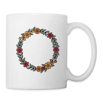 Always My Sister Forever My Friend Wreath - Mug - white - Right