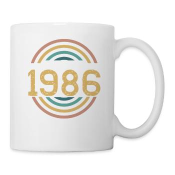 Classic 1986 Birthday 40 Year Old Year Birth - Mug - white - Right