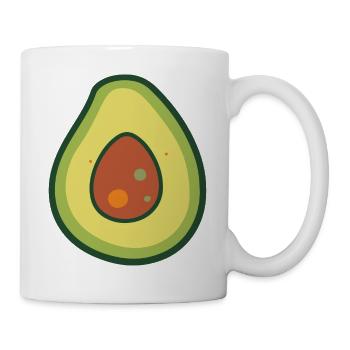 Avocado Vibe Design - Tasse - Weiß - Rechts