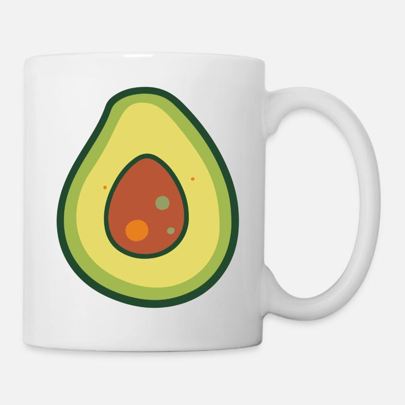 Avocado Vibe Design - Mug - white