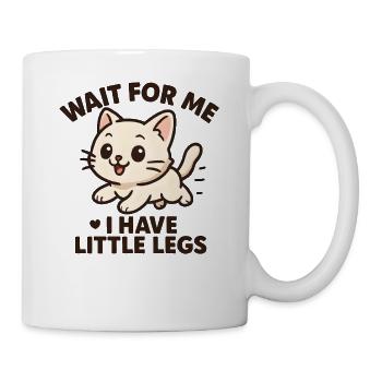 Chat qui dit un mème d’humour Idée de cadeau drôle - Mug blanc - blanc - Droite