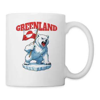 Greenland Is Not For Sale - Tasse - Weiß - Rechts