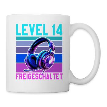 10th Birthday Boy Girl Teenager Level 10 - Mug - white - Right