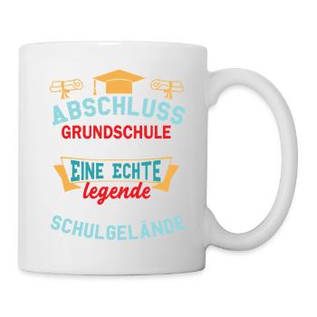 Graduation from primary school in 2026 Legend leaves - Mug - white - Right