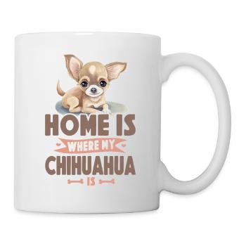Chihuahua Chihuahueño Home Is - Mug - white - Right