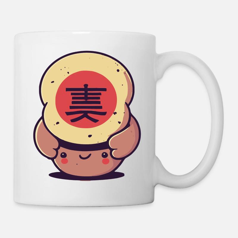 Beaute Kawaii Cookie Japonais - Mug blanc - blanc