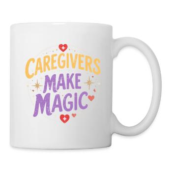 Pflegerin Pfleger Pfleger Altenpflege Magie des Aidants - Mug blanc - blanc - Droite