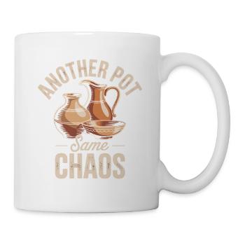 Pottery Lover Keramik Töpfern Humor - Mug - white - Right