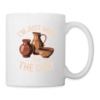 Pottery Lover Keramik Töpfern Humor - Mug - white - Right