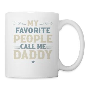 Papa Vater Vatertag - Tasse - Weiß - Rechts