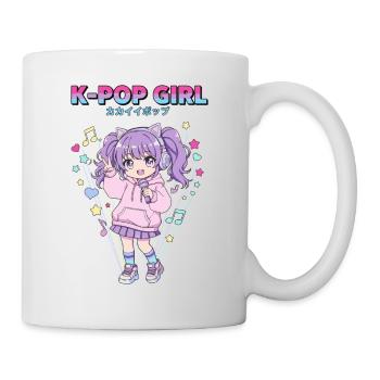 K-POP GIRL Anime Korean Music Cute Kpop Fans - Mug - white - Right
