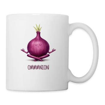 OMMMNION – Meditating Onion - Mug - white - Right