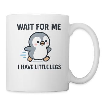 Pinguin Spruch Humor Meme Lustig Geschenkidee - Tasse - Weiß - Rechts