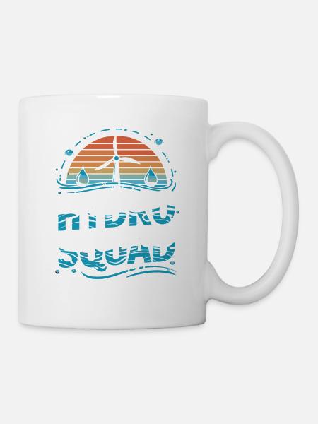 Hydro Squad Erneuerbare Energie Wasserkraft - Tasse - Weiß