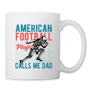 My Favorite Football Player Calls Me Dad Season - Mug - white - Right