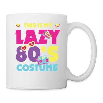 This is my Lazy 80's 80's Costume Costume - Mug - white - Right