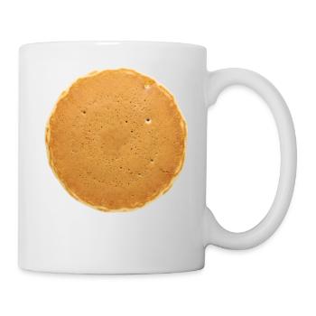 Costume de crêpes Petit-déjeuner Halloween Simple P - Mug blanc - blanc - Droite