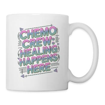 Oncology Nurse Chemo Crew Healing Oncology Nursing - Mug - white - Right