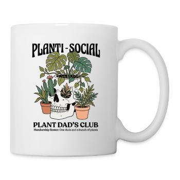 Planti-Social Plant Dad's Club - Mug - white - Right