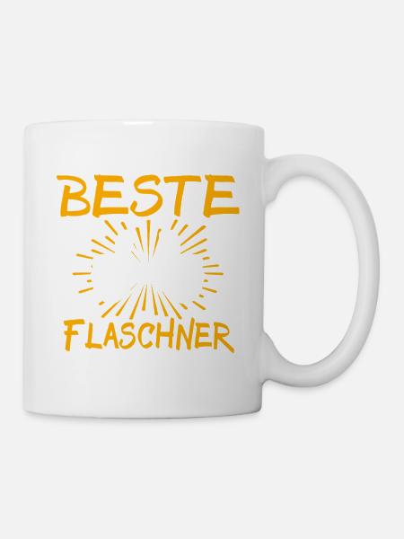 Flaschner Geschenkidee - Tasse - Weiß