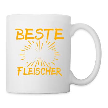 Idée cadeau boucher - Mug blanc - blanc - Droite