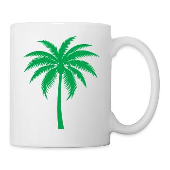 Palm tree - Mug - white - Right
