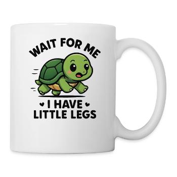 Turtle Saying Humor Meme Funny Gift Idea - Mug - white - Right