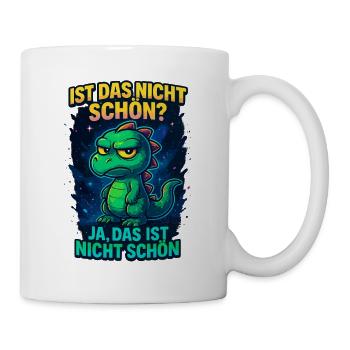 Ist das nicht schön? Ja, nicht schön | Drache - Mug blanc - blanc - Droite