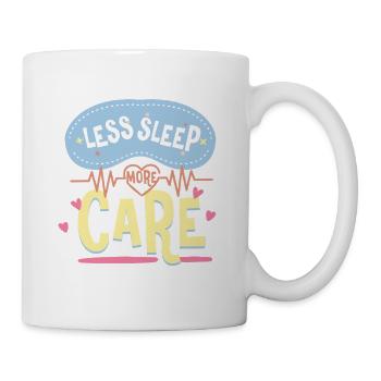 Caregiver Caregiver Elderly Care Less Sleep More Care - Mug - white - Right