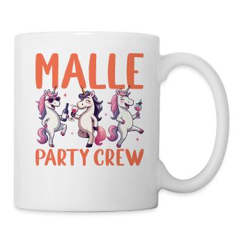 Équipe de fête Malle : Unicorn Mallorca Holidays - Mug blanc - blanc - Droite