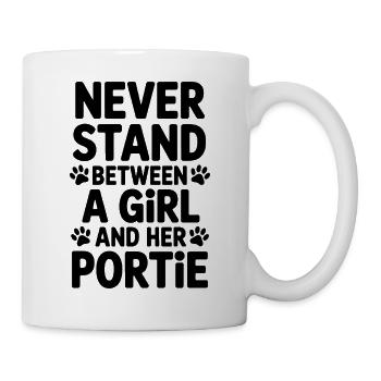 Portuguese Water Dog Sayings Funny Gift - Mug - white - Right