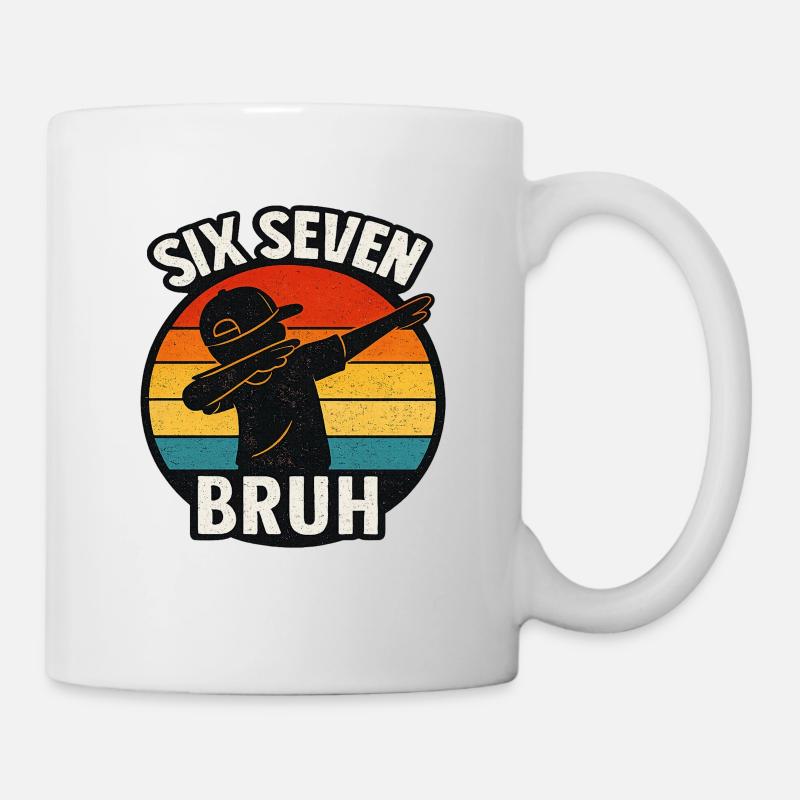 67 Six Seven - Tasse - Weiß