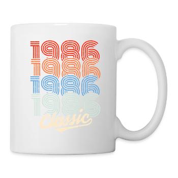 1986 Classic Retro Neon - Mug - white - Right