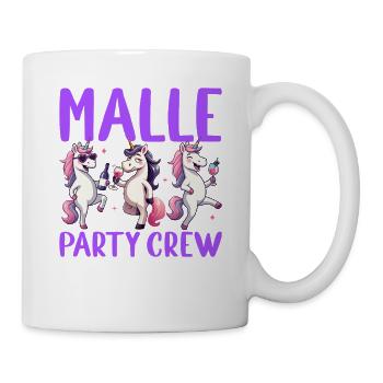 Équipe de fête de malle Fête Licorne Fête de Malle - Mug blanc - blanc - Droite