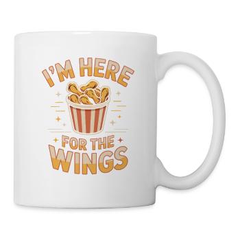 Chicken Wings Party Matchday Design - Mug - white - Right