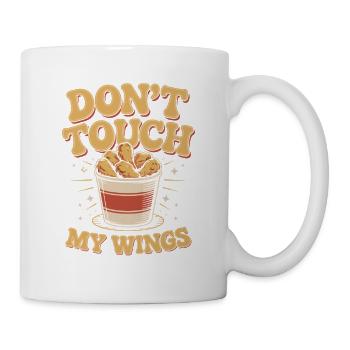 Chicken Wings BBQ Fast Food Humor - Mug - white - Right